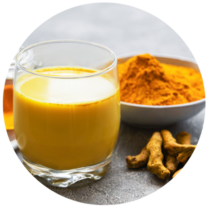 薑黃牛奶