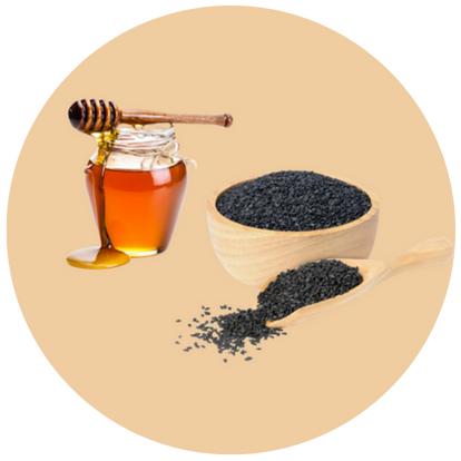 黑芝麻加蜂蜜