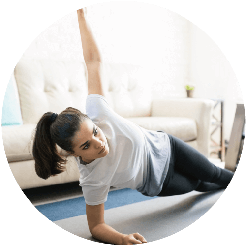 側平板式—腹橫肌